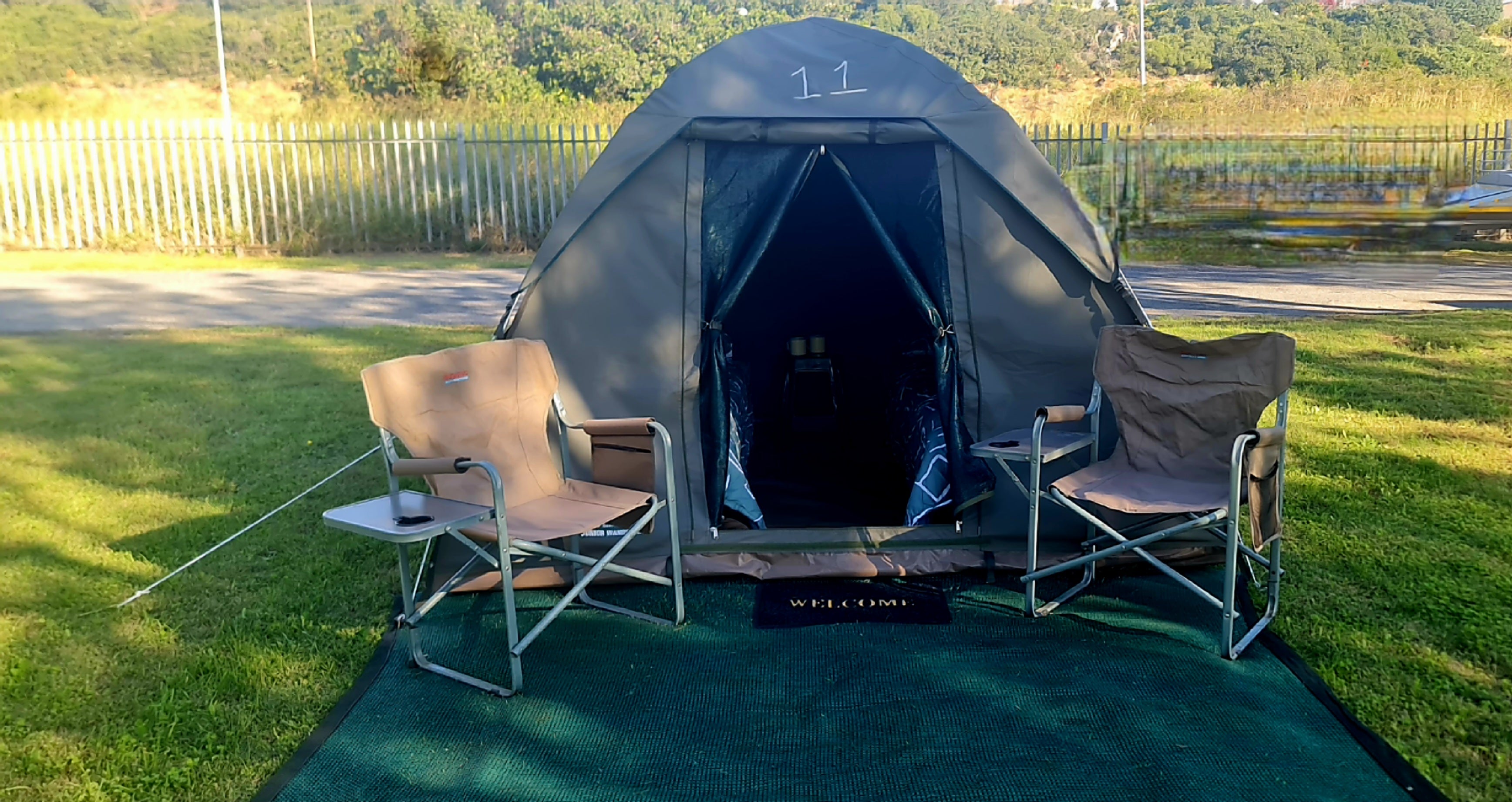 Canvas Dome Tent for Two Per Night DIE WYN WILDSFEES